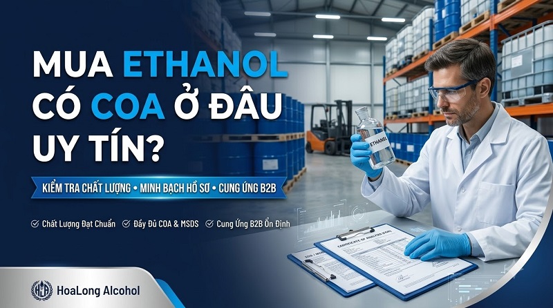 COA Ethanol Là Gì? Ý Nghĩa, Nội Dung Và Cách Kiểm Tra Chứng Nhận Chất Lượng